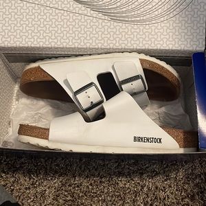 Birkenstock Arizona White Birko